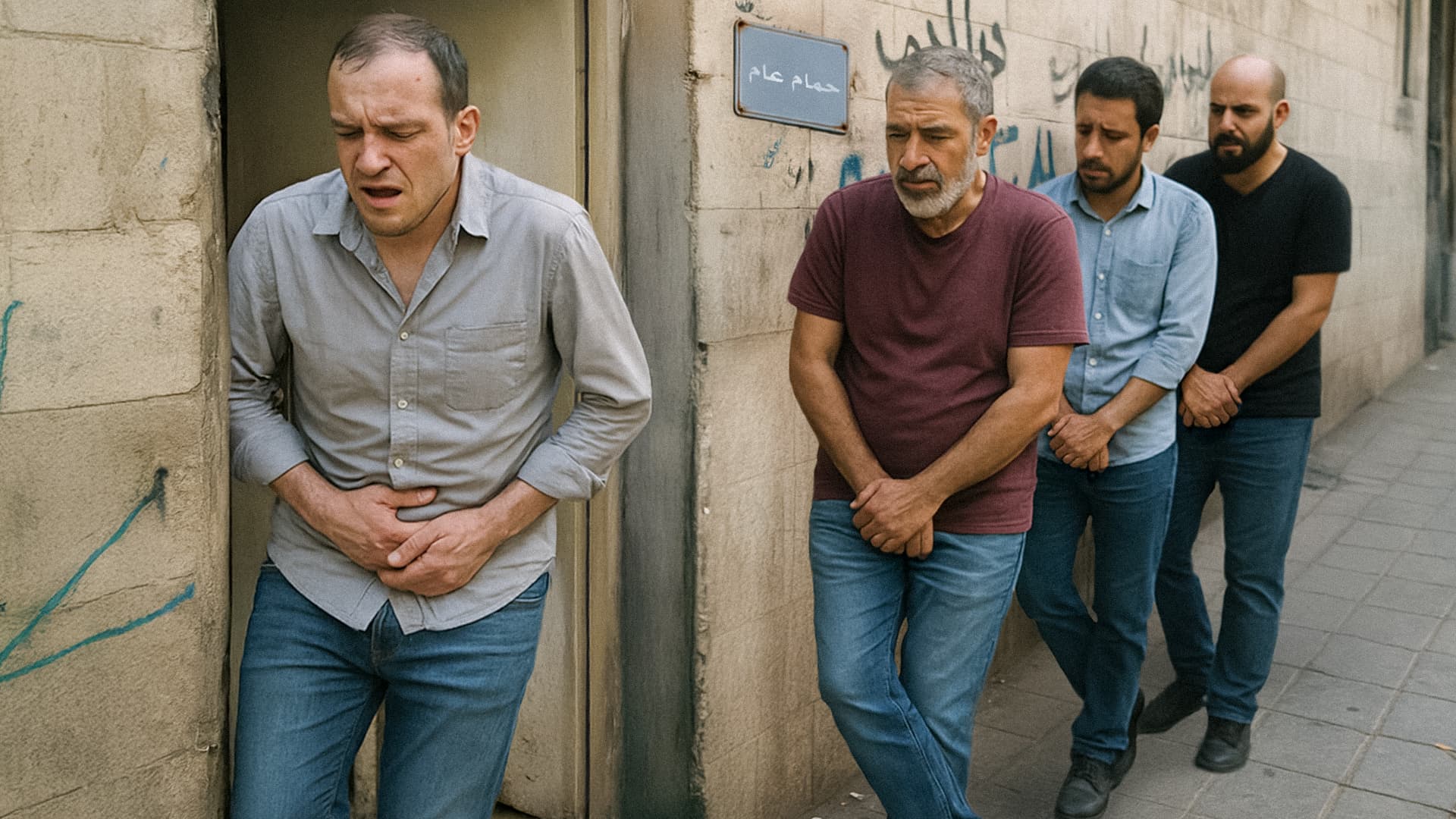 صورة دراسات الحدود: ٨٩٪ من الذين دخلوا الحمام خرجوا بنفس الطريقة تماماً